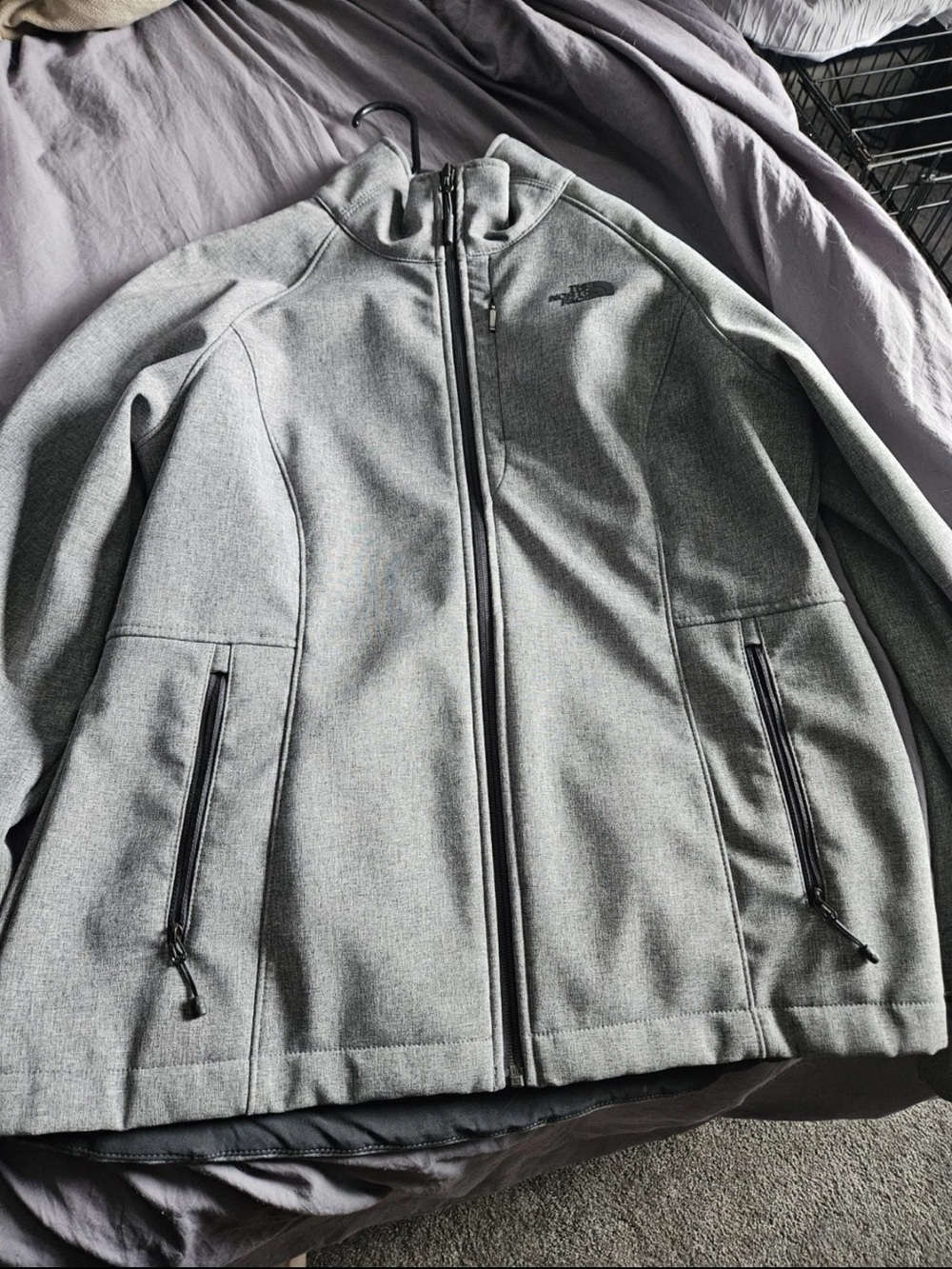 The North Face Men's Gray Full-Zip Performance Jacket